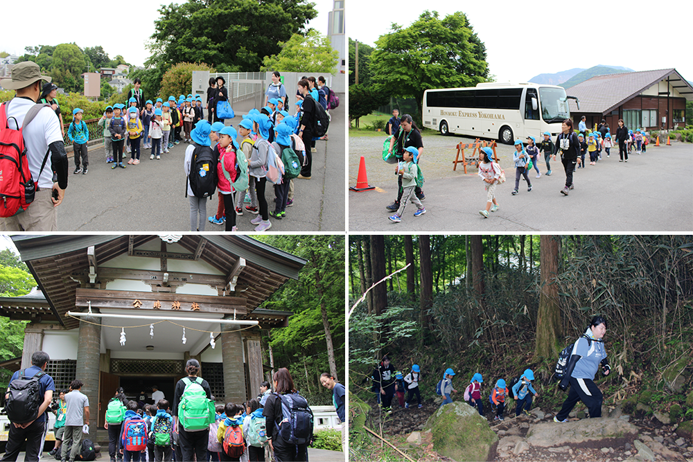 2024年はるかぜ保育園の5歳児金時山登山