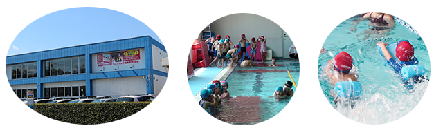 はるかぜ保育園のプール