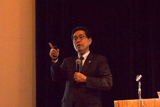 「川島隆太先生」と「横峯吉文先生」の講演会